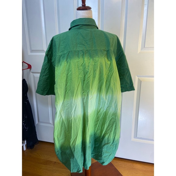 Address Unknown Ombré embroidered shirt. - Picture 6 of 9